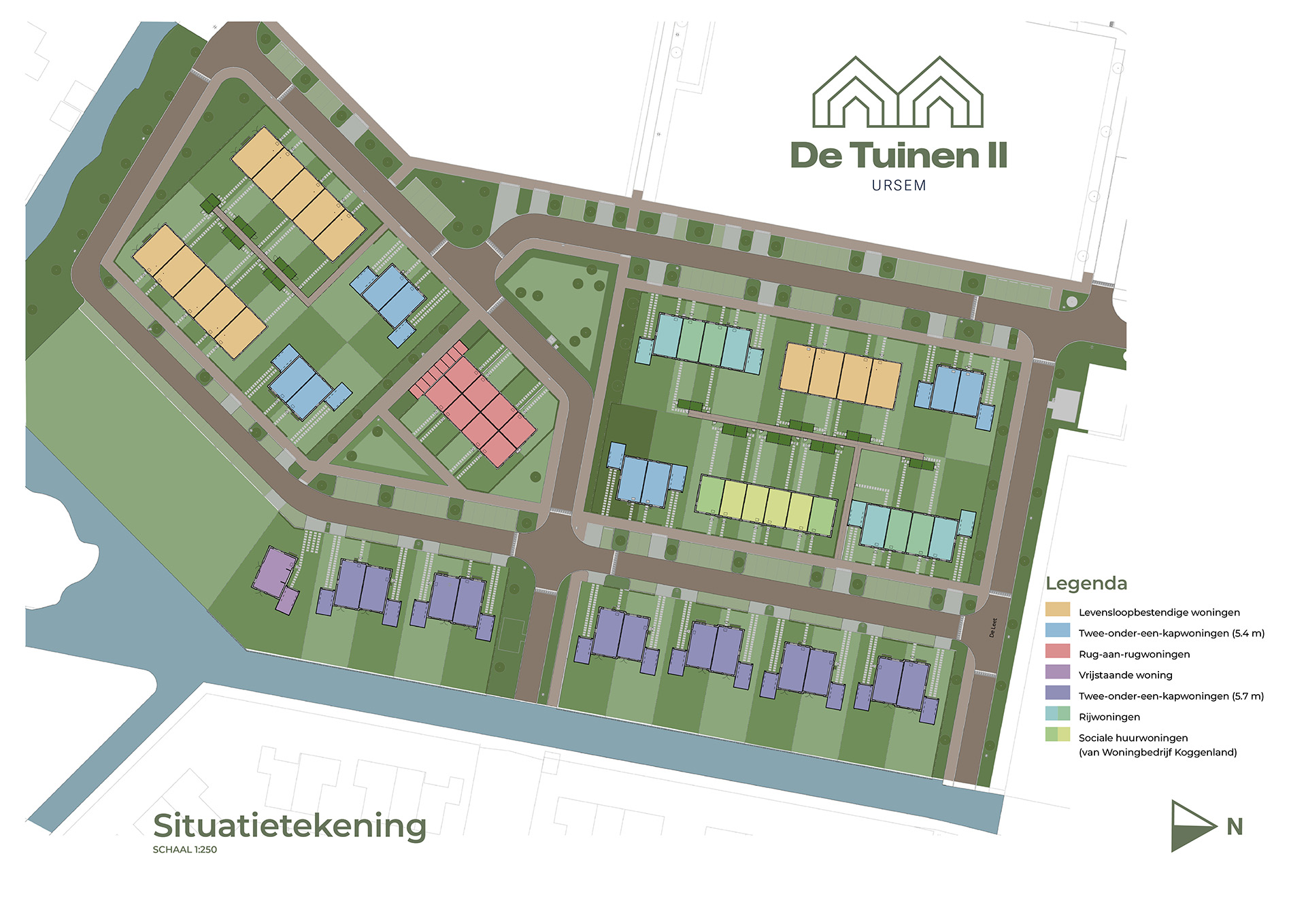 de tuinen 2 ursem situatie