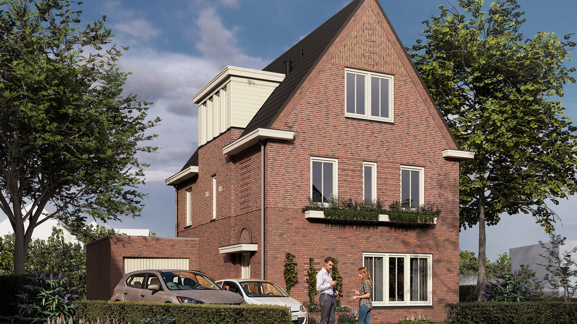 de tuinen vrijstaande woning